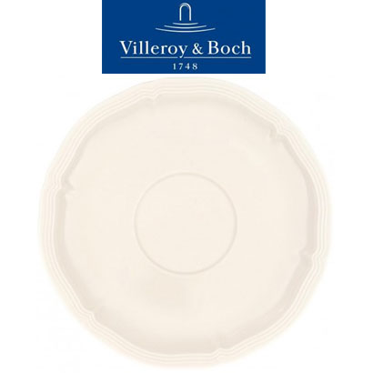 [해외][Villeroy&amp;Boch] 빌레로이앤보흐 MANOIR Cream Soup Saucer 6 1/2 in (17cm) (4pcs)