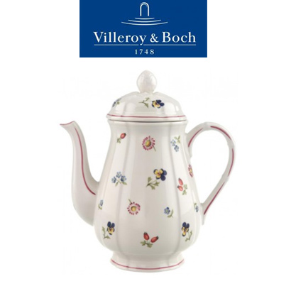 [해외][Villeroy&amp;Boch] 빌레로이앤보흐 Petite Fleur Coffeepot 42 oz (1.25L)