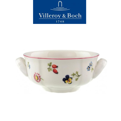 [해외][Villeroy&amp;Boch] 빌레로이앤보흐 Petite Fleur Cream Soup Cup 12 oz (0.35L) (4pcs)