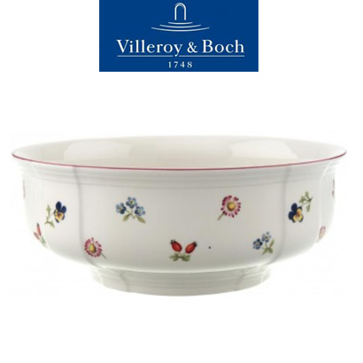 [해외][Villeroy&amp;Boch] 빌레로이앤보흐 Petite Fleur Round Vegetable Bowl 9 3/4 in (25cm)