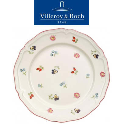 [해외][Villeroy&amp;Boch] 빌레로이앤보흐 Petite Fleur Salad Plate 8 1/4 in (21cm) (4pcs)
