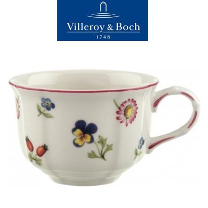 [해외][Villeroy&amp;Boch] 빌레로이앤보흐 Petite Fleur Tea Cup 7 1/2 oz (0.2L) (4pcs)