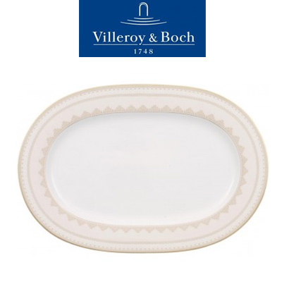 [해외][Villeroy&amp;Boch] 빌레로이앤보흐 Samarkand Oval Platter 13 1/4 in (34cm)