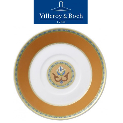 [해외][Villeroy&amp;Boch] 빌레로이앤보흐 Samarkand Mandarin A/D Cup Saucer 4 3/4 in (2pcs) (12cm)