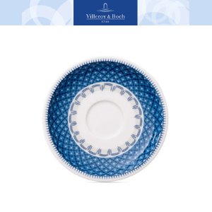 [해외][Villeroy&amp;Boch] 빌레로이앤보흐 Casale Blue Espresso Cup Saucer 4.75 in (4pc)
