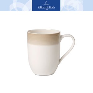 [해외][Villeroy&amp;Boch] 빌레로이앤보흐 Colorful Life Mug Natural Cotton 12.5 oz (2pc)