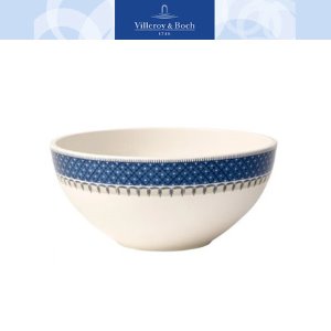 [해외][Villeroy&amp;Boch] 빌레로이앤보흐 Casale Blue Round Vegetable Bowl 9.5 in (2pc)
