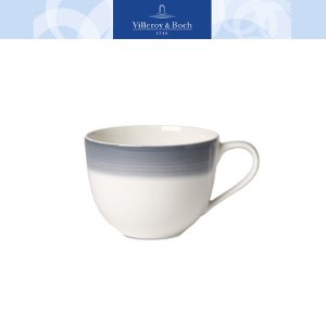 [해외][Villeroy&amp;Boch] 빌레로이앤보흐 Colorful Life Coffee Cup Cosy Grey 7.75 oz (4pc)