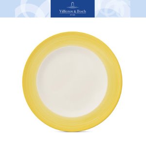 [해외][Villeroy&amp;Boch] 빌레로이앤보흐 Colorful Life Dinner Plate Lemon Pie 10.5 in (4pc)