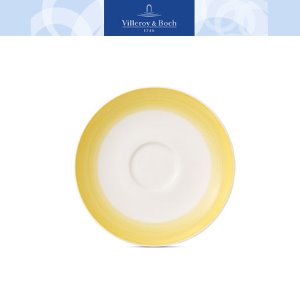 [해외][Villeroy&amp;Boch] 빌레로이앤보흐 Colorful Life Coffee Cup Saucer Lemon Pie 5.5 in (2pc)