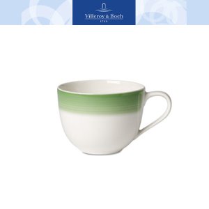 [해외][Villeroy&amp;Boch] 빌레로이앤보흐 Colorful Life Coffee Cup Green Apple 7.75 oz (4pc)