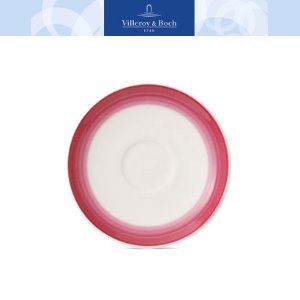 [해외][Villeroy&amp;Boch] 빌레로이앤보흐 Colorful Life Berry Fantasy Espresso Cup Saucer 4.75 in (4pc)