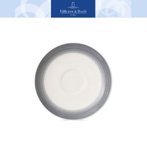 [해외][Villeroy&amp;Boch] 빌레로이앤보흐 Colorful Life Cosy Grey Espresso Cup Saucer 4.75 in (4pc)