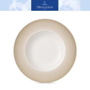 [해외][Villeroy&amp;Boch] 빌레로이앤보흐 Colorful Life Pasta Plate Natural Cotton 11.75 in (4pc)