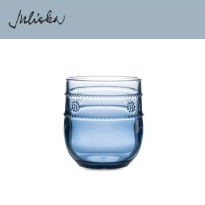 Juliska 이자벨라 Isabella Isabella Acrylic Tumbler - Dark Blue (8pc) 8 oz (0.2 L) 관부가세 포함
