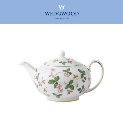 [해외] 웨지우드 Wild Strawberry Teapot (1set / 2pc) 관세포함, 무료배송