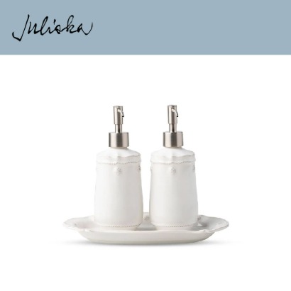 Juliska 베리 앤 스레드 Berry &amp; Thread 3pc Kitchen Set - Whitewash (1set / 3pc) 관부가세 포함