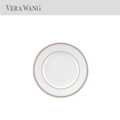 [해외] 웨지우드 베라왕 레이스 골드 Vera Wang Lace Gold Bread &amp; Butter Plate (2pc) 관부가세포함