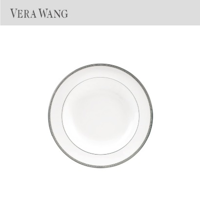[해외] 웨지우드 베라왕 레이스 플래티넘 Vera Wang Lace Platinum Rim Soup Bowl (2pc) 관부가세/배송비포함