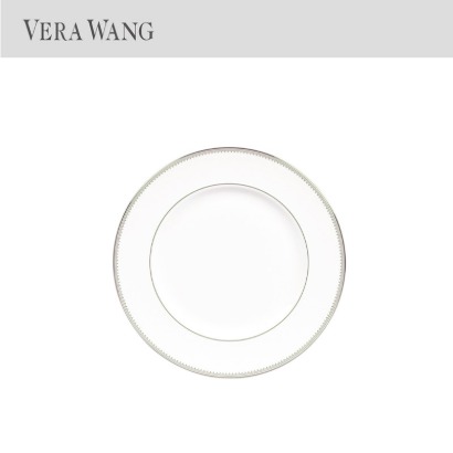 [해외] 웨지우드 베라왕 그로스그레인 Vera Wang Grosgrain Bread &amp; Butter Plate (2pc) 관부가세포함