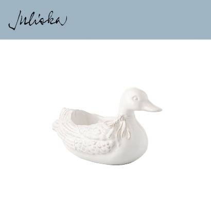 Juliska Clever Creatures Delphine Duck Bowl (1pc) (지름 9.5 *높이 4.3) in (24*11cm) 관부가세 포함