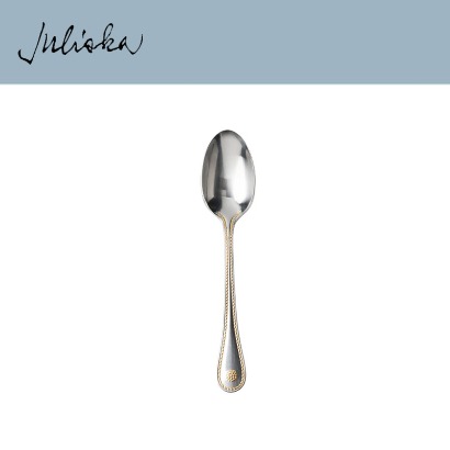 Juliska 베리 앤 스레드 Berry &amp; Thread Teaspoon - Bright Satin/Gold (4pc) 7 in (18cm) 관부가세 포함