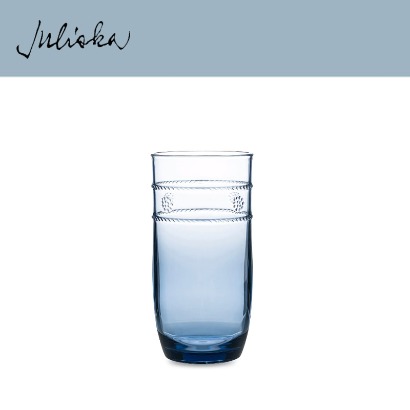 Juliska 이자벨라 Isabella Isabella Acrylic Large Beverage - Dark Blue (8pc) 18 oz (0.5 L) 관부가세 포함