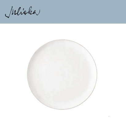 Juliska 퓨로 Puro Coupe Dinner Plate - Whitewash (1pc) 11 in (28cm) 관부가세 포함
