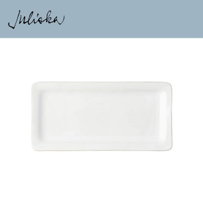 Juliska 퓨로 Puro Rectangular Platter - Whitewash (1pc) 15 in (38*19cm) 관부가세 포함