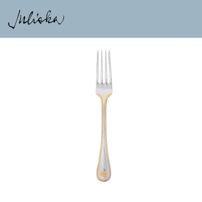 Juliska 베리 앤 스레드 Berry &amp; Thread Dinner Fork - Polished/Gold (4pc) 8 1/2 in (22cm) 관부가세 포함