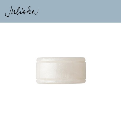 Juliska 퓨로 Puro Napkin Ring - Whitewash (1pc) 2x 1.3in (5*3cm) 관부가세 포함