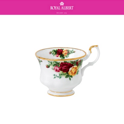 [해외] 로얄알버트 황실장미 Old Country Roses Teacup (1pc) 14.1oz (0.4L) 관부가세 포함