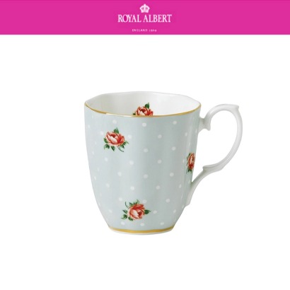[해외] 로얄알버트 폴카 로즈 Polka Rose Vintage Mug (1pc) 0.4L 관부가세 포함