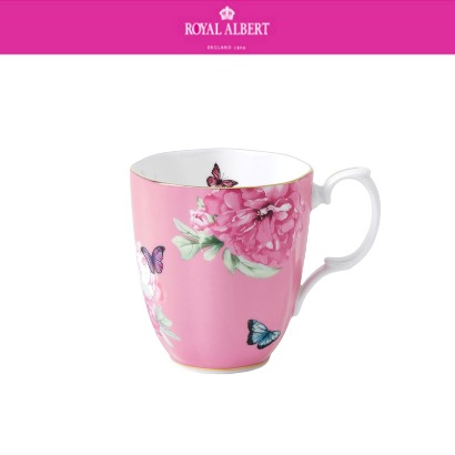 [해외] 로얄알버트  미란다 커 Miranda Kerr Friendship Pink Vintage Mug (1pc) 0.4L 관부가세 포함