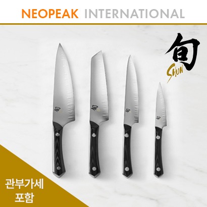 Shun 슌 Narukami Knives Set of 4