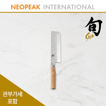 Shun 슌 Premier Blonde Nakiri Knife 5.5 inch