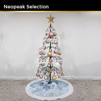 [해외][Neopeak Selection] 메탈 크리스마스 트리] (높이 152cm)