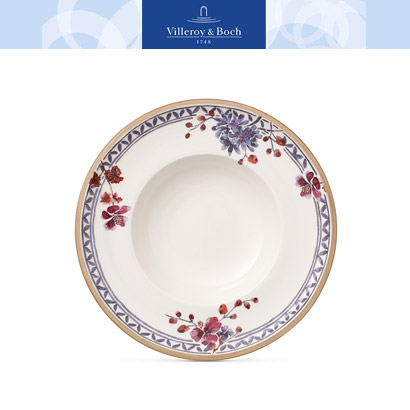 [해외][Villeroy&amp;Boch] 빌레로이앤보흐 Artesano Provencal Lavender Rim Soup Bowl (25cm) (2pcs)