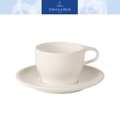 [해외][Villeroy&amp;Boch] 빌레로이앤보흐 Coffee Passion Cafe au Lait Cup &amp; Saucer Set (4인조/8pc)