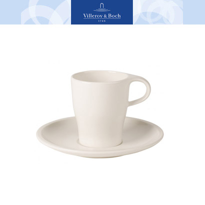[해외][Villeroy&amp;Boch] 빌레로이앤보흐 Coffee Passion Doppio Espresso Cup &amp; Saucer Set (4인조/8pc)