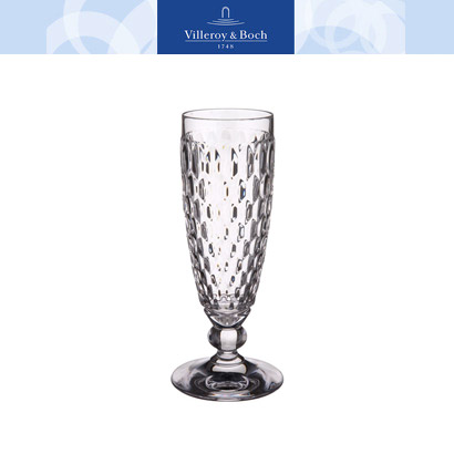 [해외][Villeroy&amp;Boch] 빌레로이앤보흐BostonFlute Champagne : Clear(16cm/0.15L)