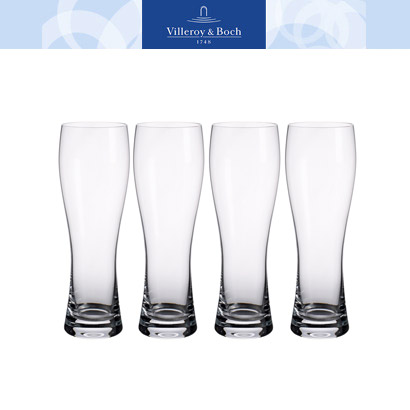 [해외][Villeroy&amp;Boch] 빌레로이앤보흐Purismo BeerBeer Pilsner : Set of 4(20cm/0.4L)