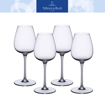 [해외][Villeroy&amp;Boch] 빌레로이앤보흐Purismo WineRed WineIntricate &amp; Delicate-Set of 4(23cm/0.57L)