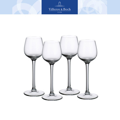 [해외][Villeroy&amp;Boch] 빌레로이앤보흐Purismo SpecialSpirits Glass : Set of 4(15.2cm/0.08L)