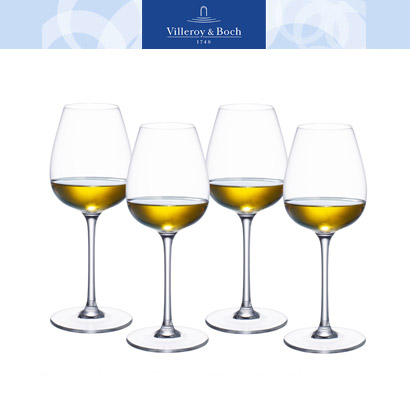 [해외][Villeroy&amp;Boch] 빌레로이앤보흐Purismo WineWhite WineFresh &amp; Light-Set of 4(21.8cm/0.4L)
