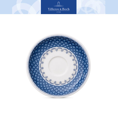 [해외][Villeroy&amp;Boch] 빌레로이앤보흐 Casale Blue Tea Cup Saucer 6.25 in (4pc)