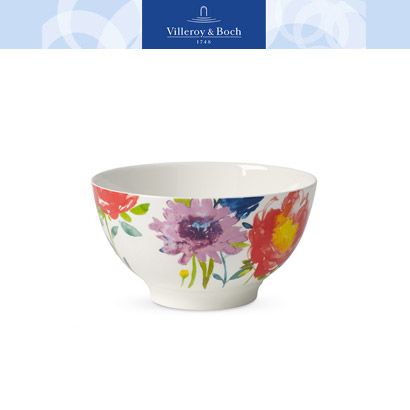 [해외][Villeroy&amp;Boch] 빌레로이앤보흐 Anmut Flowers Bone China Rice Bowl (0.75L) (2pcs)