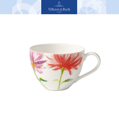 [해외][Villeroy&amp;Boch] 빌레로이앤보흐 Anmut Flowers Bone China Tea Cup (0.2L) (2pcs)