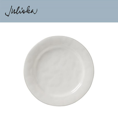 Juliska 퓨로 Puro Dessert/Salad Plate - Whitewash (2pc) 9 in (23cm) 관부가세 포함