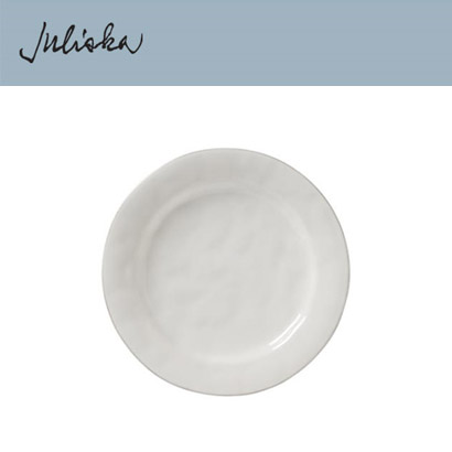 Juliska 퓨로 Puro Side/Cocktail Plate - Whitewash (2pc) 7 in (18cm) 관부가세 포함